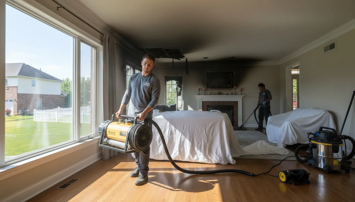 Trusted Smoke Damage Cleanup for Winfield Homes & Businesses